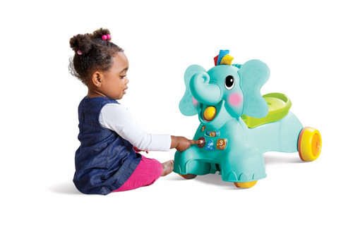 B-Kids 3in1 Sit, Walk & Ride Elephant 6m+