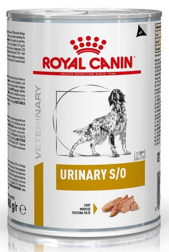 Royal Canin Veterinary Diet Canine Urinary S/O Wet Dog Food 410g