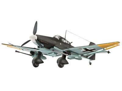 Revell Plastic Model Junkers Ju 87 G/D Tank Buster 8+