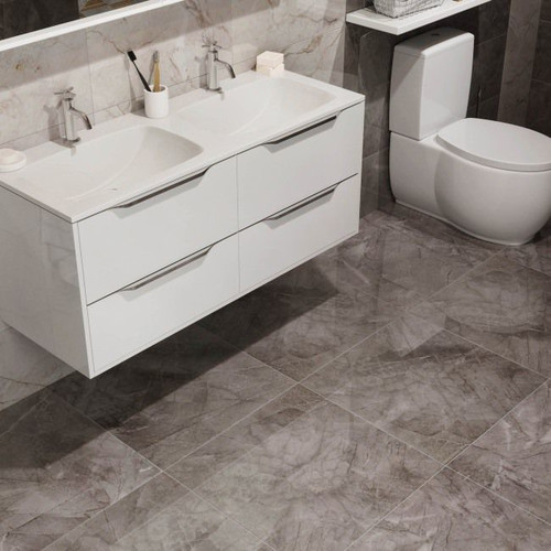 Gres Polished Tile Sintelo Ceramstic 60 x 60 cm, grey, 1.44 m2