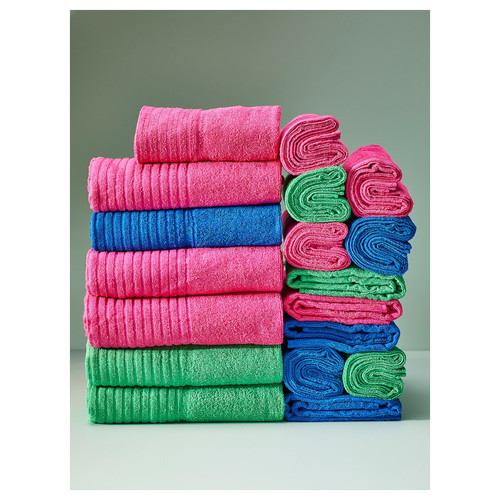 VÅGSJÖN Washcloth, pink, 30x30 cm,4 pack