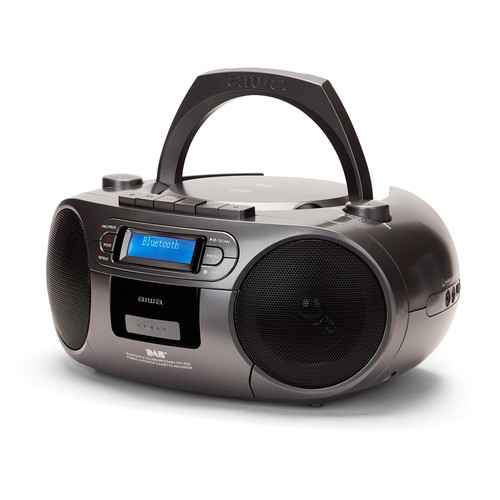 Aiwa Portable Boombox FM Radio CD/MP3/USB/TAPE/BT BBTC-660DAB/MG