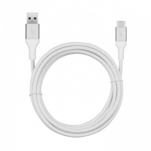 TB Cable USB 3.0-USB C 2m Quick Charge 3A, white