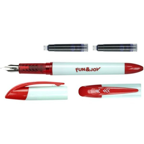 Fun&Joy Fountain Pen & 2 Ink Cartridges