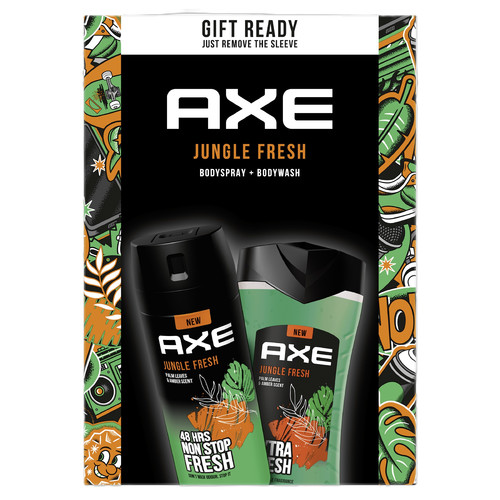 AXE Gift Set Dark Jungle - Deo spray 150 ml + Shower Gel 250 ml