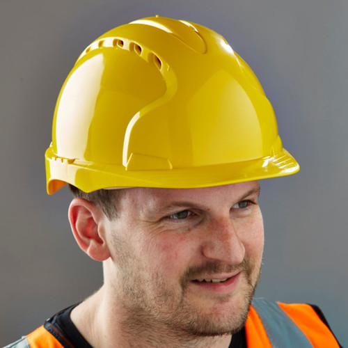 Site Safety Helmet, yellow