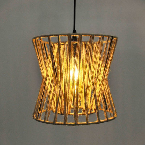 Goldlux Hanging Lamp Varberg 1-bulb E27, bamboo