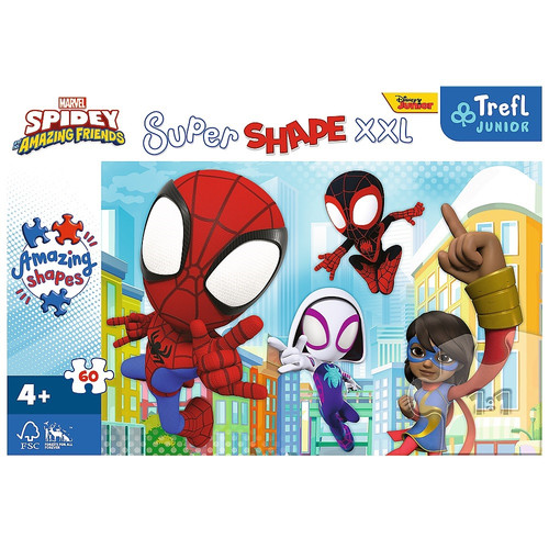 Trefl Children's Puzzle Spidey & His Amazing Friends 60ps 4+