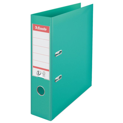 Esselte Lever Arch File Vivida No. 1 A4 75mm, light green