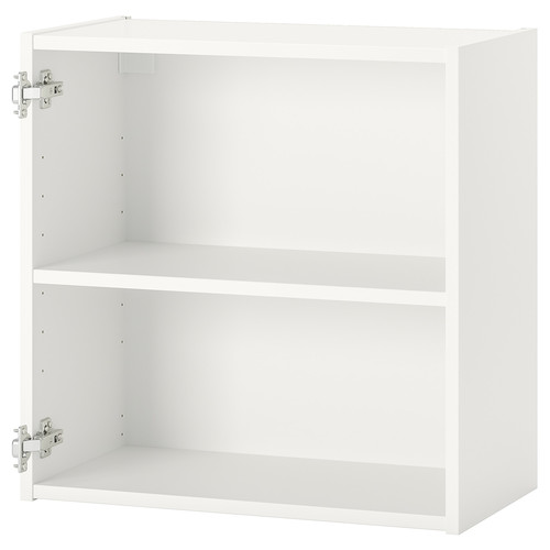 ENHET Wall cb w 1 shelf, white, 60x30x60 cm