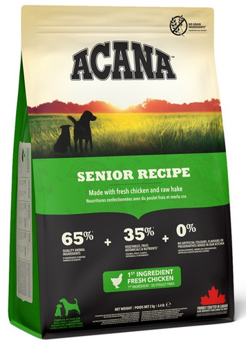 Acana Senior Dog Dry Food 2kg