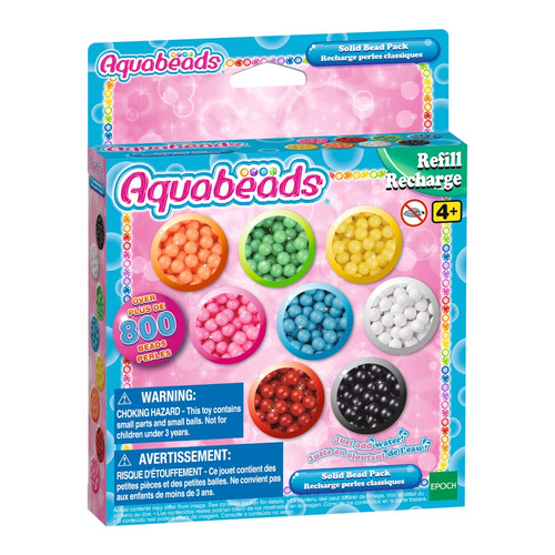 Aquabeads Solid Bead Pack - Refill 4+