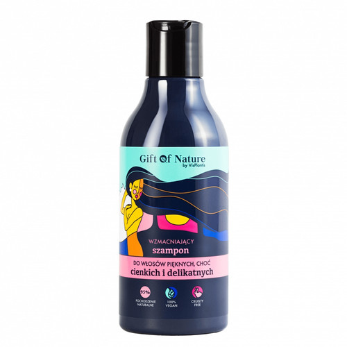 Gift Of Nature Strenghtening Shampoo for Thin & Fine Hair Vegan 95% Natural 300ml