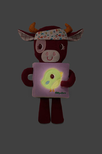 LILLIPUTIENS Cuddle Book Rosalie the Cow 3m+