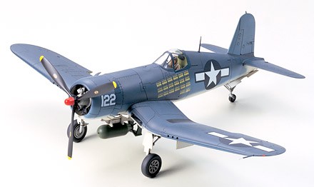 Tamiya Static Scale Model Vought F4U-1A Corsair 1:48 14+