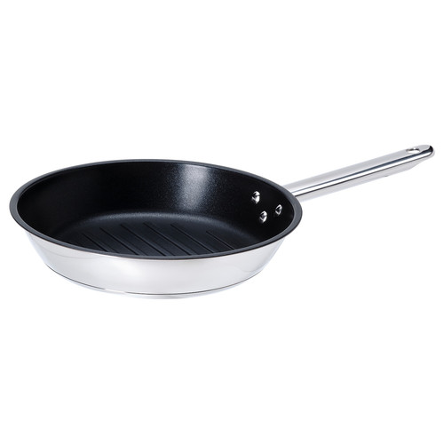 IKEA 365+ Grill pan, stainless steel/non-stick coating, 24 cm