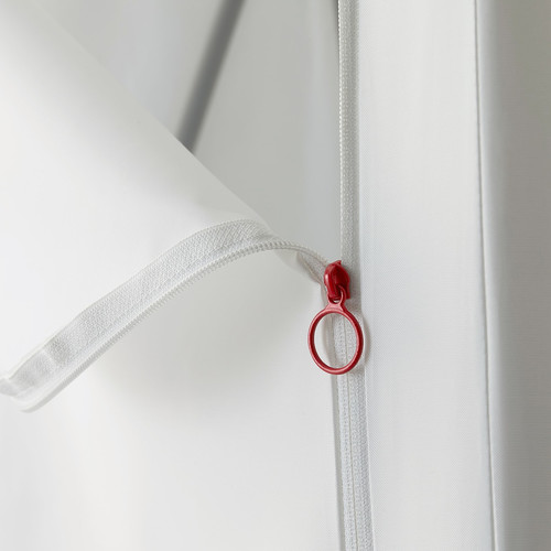 VUKU Wardrobe, white, 74x51x149 cm