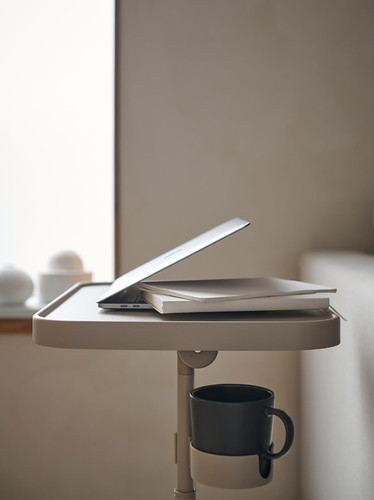 BJÖRKÅSEN Laptop stand, beige