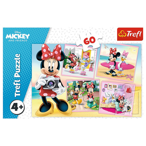 Trefl Children's Puzzle Mickey & Friends Charming Minnie 60pcs 4+