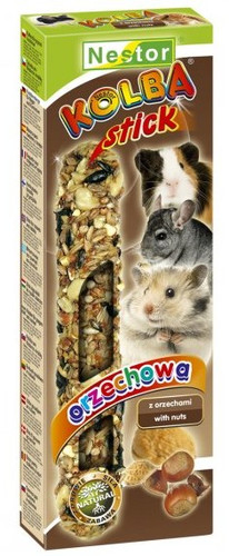 Nestor Rodent Stick with Nuts 2pcs