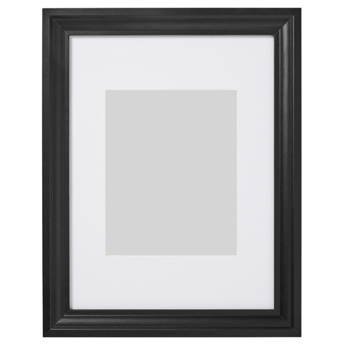 EDSBRUK Frame, black stained, 30x40 cm
