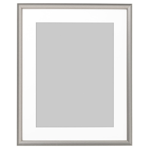 SILVERHÖJDEN Frame, silver-colour, 40x50 cm