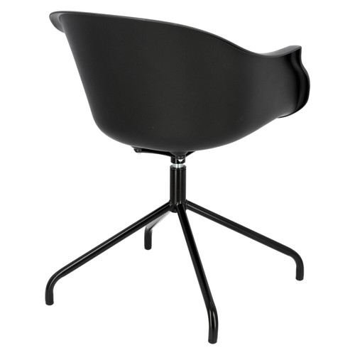 Swivel Desk Chair Roundy, black