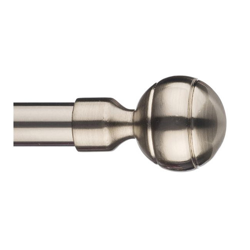 Curtain Pole Finial Colours Iris 16 mm, nickel