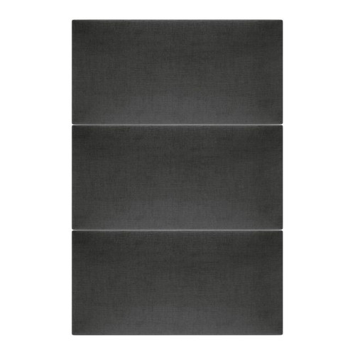 Upholstered Wall Panel Rectangle Stegu Mollis 60x30cm, graphite