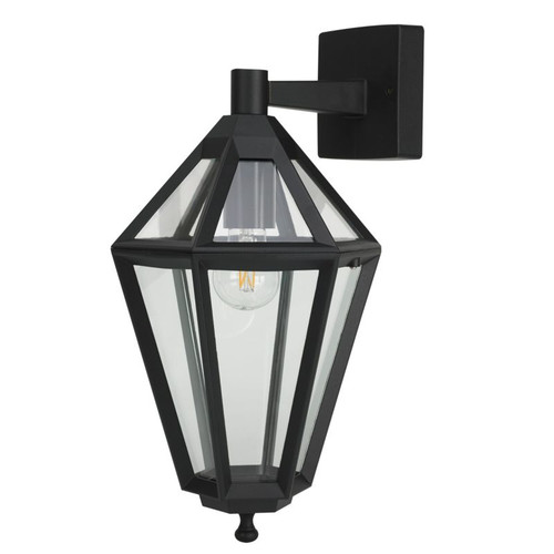 GoodHome Garden Outdoor Wall Lamp Radley E27 IP44, black