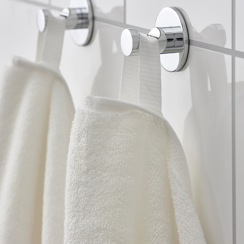 FREDRIKSJÖN Bath towel, white, 70x140 cm