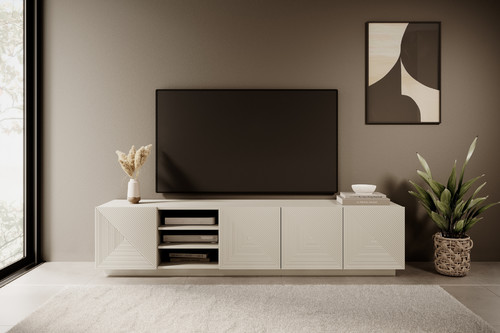 TV Cabinet Asha 200cm, cashmere