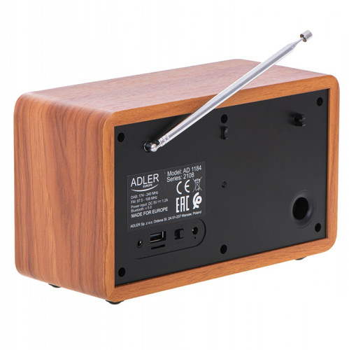 Adler Radio DAB+ Bluetooth USB AD 1184