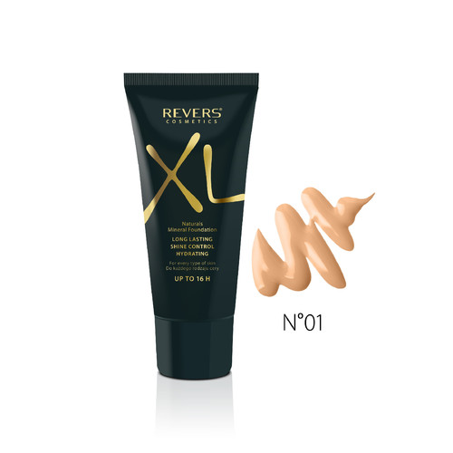 REVERS Foundation XL Natural Minerals 01 Natural 30ml