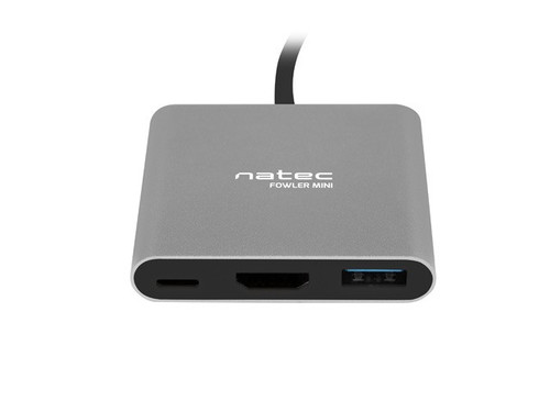 Natec Adapter Multi Port Fowler Mini USB-C PD, USB 3.0, HDMI