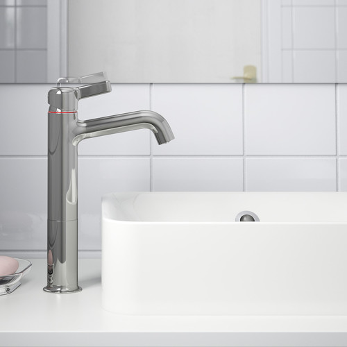 VOXNAN Wash-basin mixer tap, tall, chrome-plated