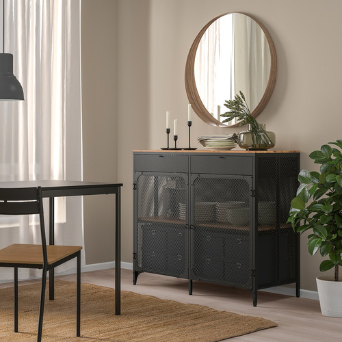 FJÄLLBO Sideboard, black