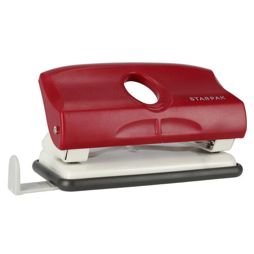 Starpak Office Punch Ready STK-230P, burgundy