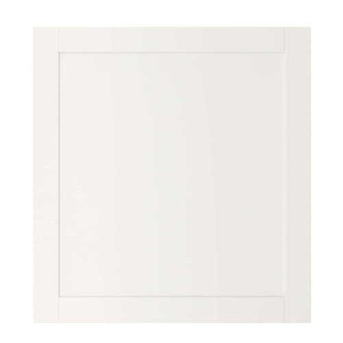 HANVIKEN Door, white, 60x64 cm