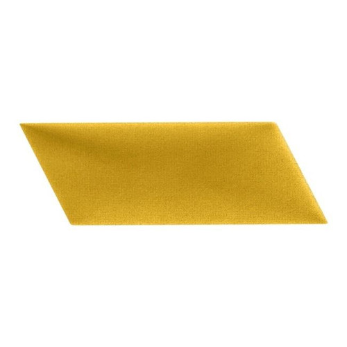 Upholstered Wall Panel Parallelogram Stegu Mollis 15x30cm L, yelllow