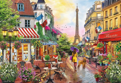 Trefl Jigsaw Puzzle Paris Charm 1500pcs 12+