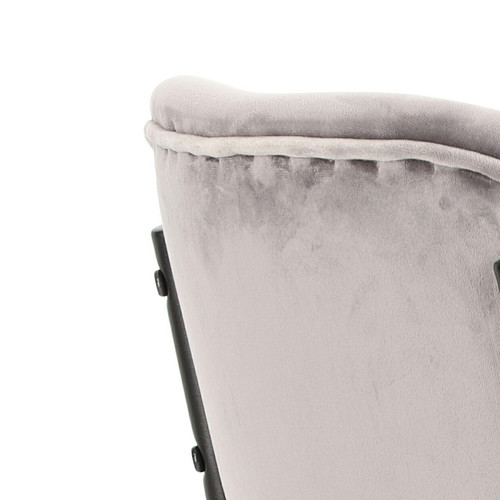 Chair Camile Velvet, grey