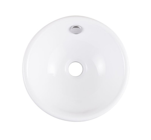 Ceramic Countertop Basin GoodHome Blanca 31cm, white