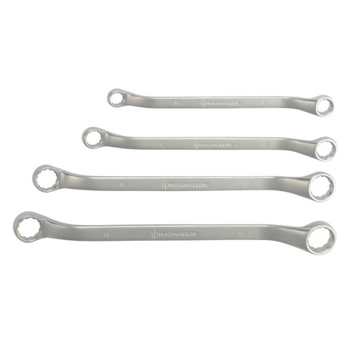 Magnusson Ring Spanner Set 4pcs