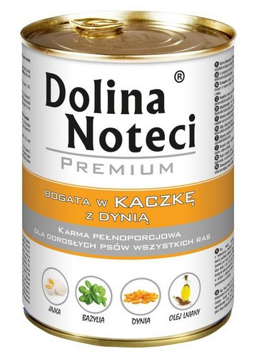 Dolina Noteci Premium Wet Dog Food with Duck & Pumpkin 400g