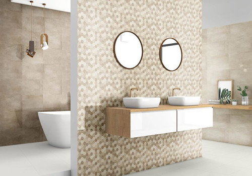 Glazed Tile Klara 25 x 40 cm, beige, 1.5 m2