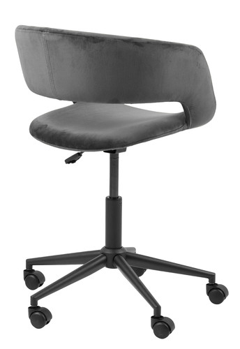 Swivel Desk Chair Grace VIC dark grey