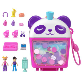 Polly Pocket Bubble Tea Panda Compact HWN95 4+