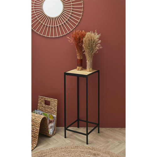 Side Table Plant Stand Rosa 70cm, wood