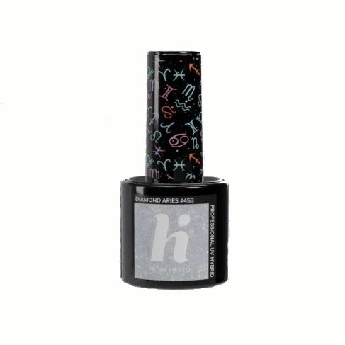 Hi Hybrid UV Gel Nail Polish Zodiac Vegan no. 453 Diamond Aries 5ml